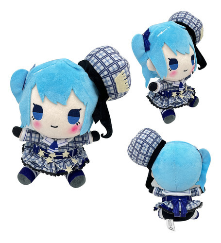 Peluche Hololive Hoshimachi Suisei Plus Star Street Comet Color Hat Style