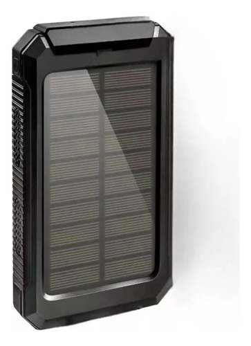 Cargador Portátil Solar Batería 20,000 Mah Power Bank Solar