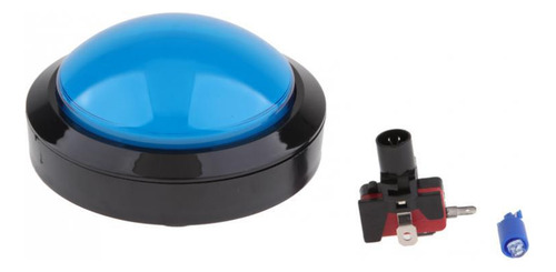 2 Domo Led , Botón De Automático Azul