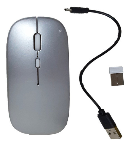 Mouse Inalambrico Recargable Carga Usb 2.4g Wireless 1600dpi