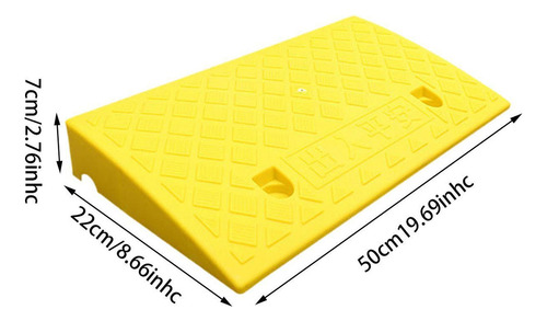 Zp Rampas De Umbral, Rampas Para Escalones De Alto 7cm