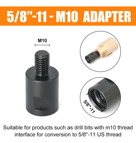 Adaptador De Accesorio De Amoladora, 5/8 11 Hembra A Macho