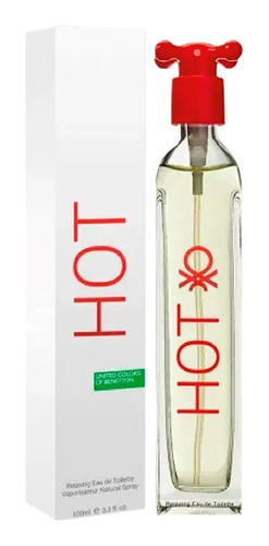 Perfume Benetton Hot 100ml Original Dama