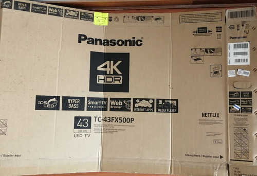 Smart Tv Panasonic Led 43 Tc43fx500p Muy Poco Uso (9/10) (Usado)