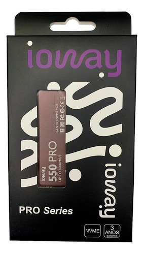 Ssd 4tb M2 2280 Nvme Pcie 550pro Gen4 Ioway