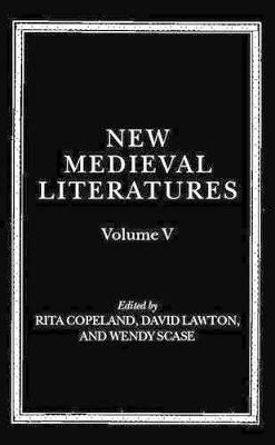 Libro New Medieval Literatures - Rita Copeland