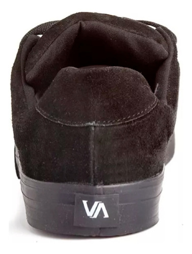 Imagen 4 de 4 de Zapatillas Skate Urbanas Cuero Negro Envio Gratis Valimited