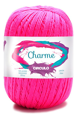 Linha Charme Artesanato Em Crochê E Tricô - Circulo Cor 6156 - TUTTI-FRUTTI