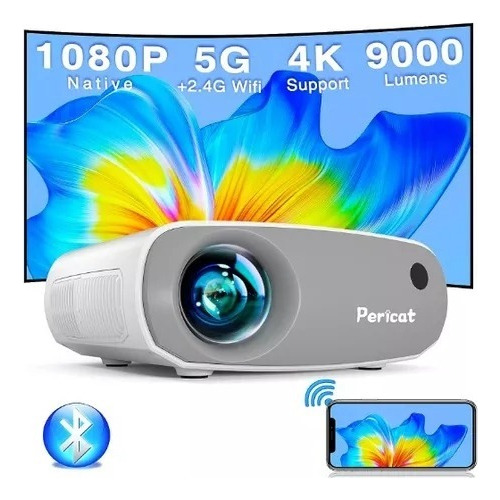 Video Beam 300 Pulgadas 4k Projector Hdmi Bluetooth Imagen 