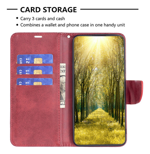 Funda Para Samsung Galaxy S10 E/ J4 Plus/j4 Prime Plus, Funda De Teléfono Tipo Cartera, Soporte Magnético De Piel, Absorbe Los Golpes
