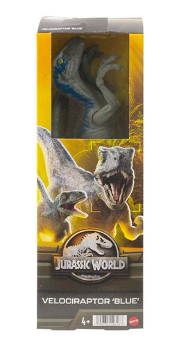 Velociraptor Blue Jurassic World Dinosaurio Mattel 5972
