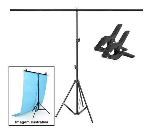 Imagem 3 de 7 de 8x Grampo Presilha Garra Pinça P/ Suporte Fundo Fotográfico