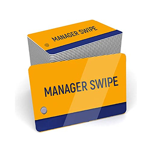 Paquete De 25 Tarjetas De Micros Manager Naranja Sistem...