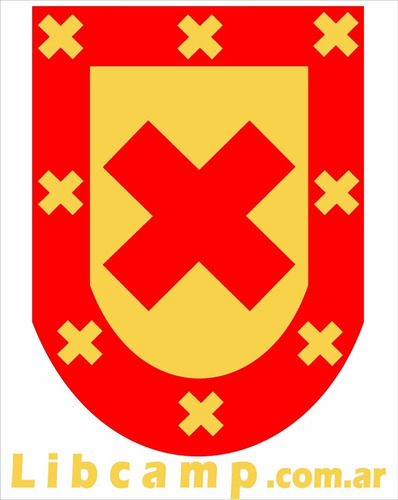 Estandarte Cruz Orlada De Chapa