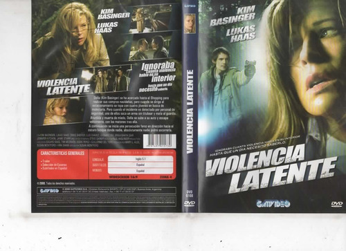 Violencia Latente - Dvd Original - Buen Estado (Usado)