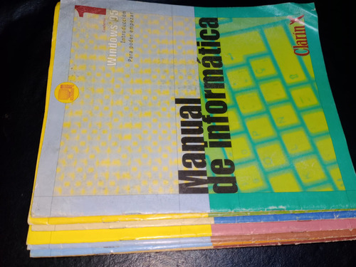 Lote Manual De Informática + Informática Estudiante Clarín