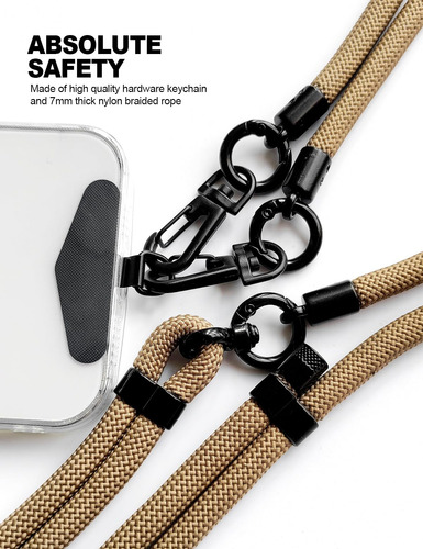 Cordón Para Teléfono Con Forma De Bandolera Spseye Con Moned