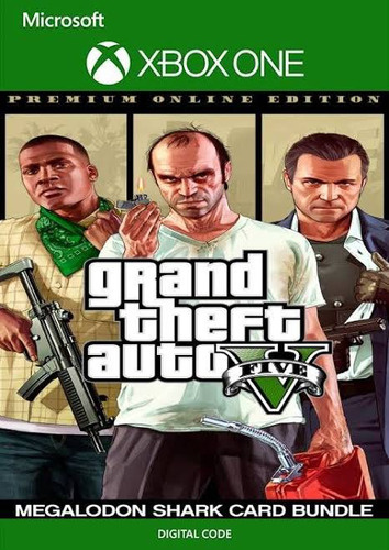 Grand Theft Auto V: Premium Edition Megalodon Shark Xbox O/s