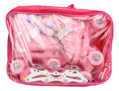 Pink Roller Skates For Girls 2 In 1 Kids Adults Women