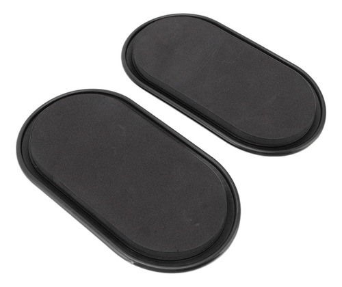 Deslizadores Negros Negros Para Hacer Ejercicio Con Forma De