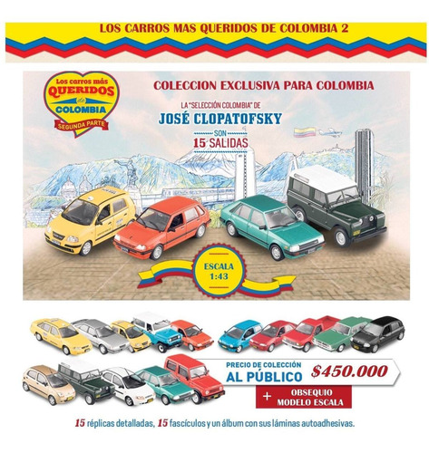 Colección Los Carros Mas Queridos De Colombia 2