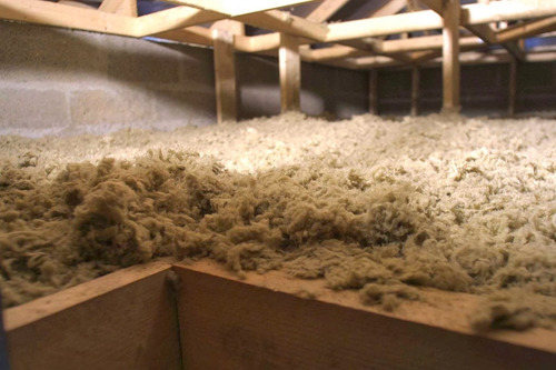 Imagen 1 de 4 de Lana Roca Mineral En Granel 20kg Aislante Térmico Acústico