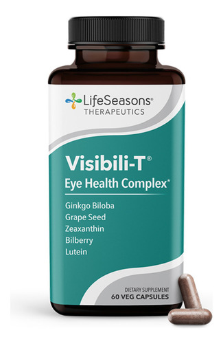 Lifeseasons Visibili-t Para La Salud Ocular, 60 Cápsulas Sabor Sin Sabor