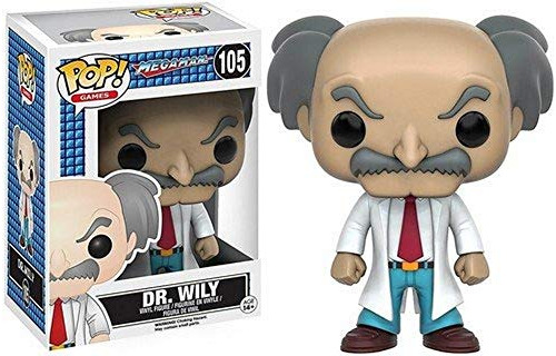 Funko Pop Juegos Mega Man Dr Wily Action Figure