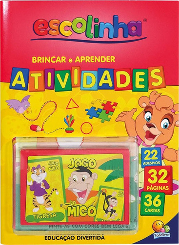 Aprenda Com Cartas! Brincar E Aprender - Atividades, De © Todolivro Ltda.. Editora Todolivro Em Português