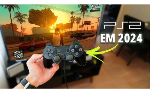 Kit Ps2 Com Mais De 60 Jogos - Funciona Em Ps2 Slim E Fat* !