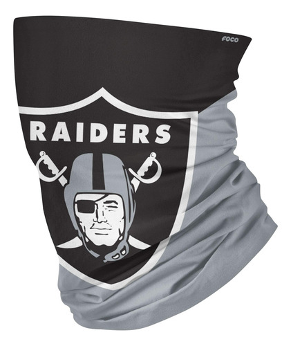 Calentador De Cuello Las Vegar Raiders, Talla Unica
