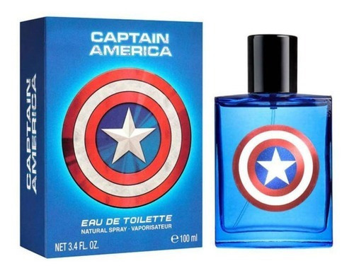 Marvel Edt 100ml Captain America Perfume Niño