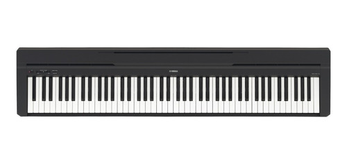 Piano Electrico Digital Yamaha P45 De 7 Octavas 88 Teclas Con Accion Martillo Con Fuente Color Negro Y Envio Gratis