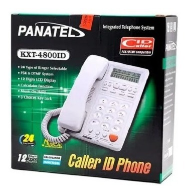 Teléfono Panatel Kxt-4800id Con Identificador De Llamadas 