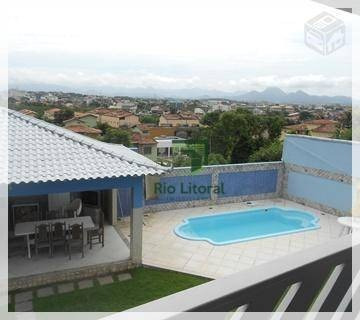 Imagem 11 de 19 de Casa De Alto Padrão Com 4 Suítes, Piscina, Área Goumert, No Bairro Colinas- Rio Das Ostras- Rj - Ca0352