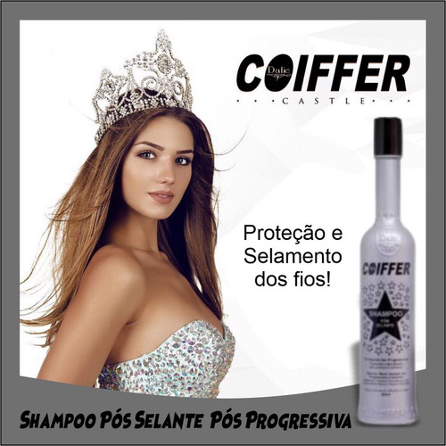 Shampoo Pós-selante Coiffer - Força E Brilho Pós-química