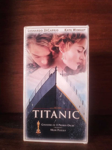 Pelicula Titanic Formato Vhs, Original 2 Cassettes. (Usado)