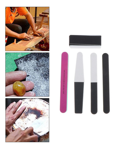 5pcs Modelo Herramientas Lijado Palos Set Limas De Estilo 2