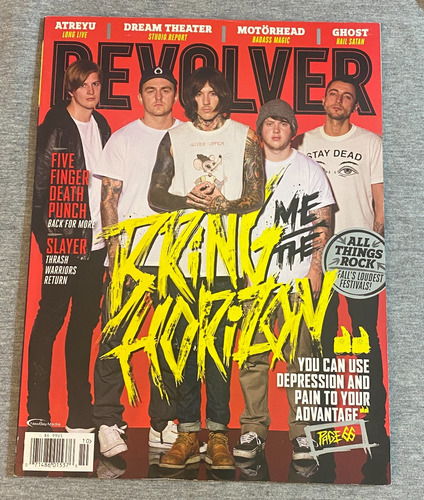 Revista Revolver - Bring Me The Horizon (2015)