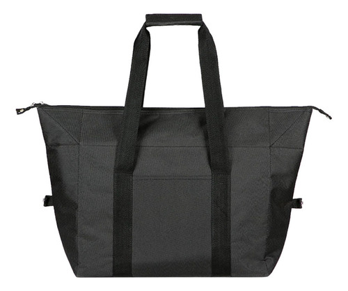 A Bolso Del Refrigerador Del Diseño Plegable Negro L