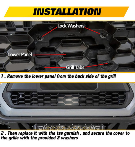 Cubierta Del Sensor Grill Garnish 53141-35060, 5314135060 Pa