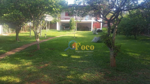 Chácara Com 3 Dormitórios À Venda, 1000 M² Por R$ 550.000,00 - Condomínio Parque São Gabriel - Itatiba/sp - Ch0061
