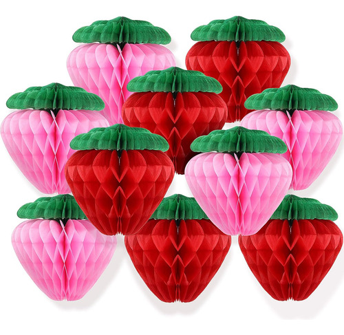 Skylety 10 Bolas De Papel De 6 Pulgadas Con Forma De Panal D