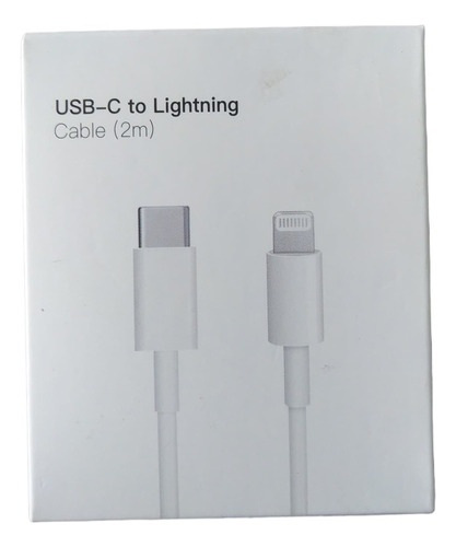 Cable Usb  Tipo C A Lightning De 2 Metros