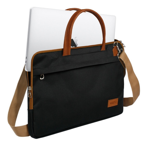 Maletin Porta Notebook Cordura Organizador 15.6 Estuche Madu