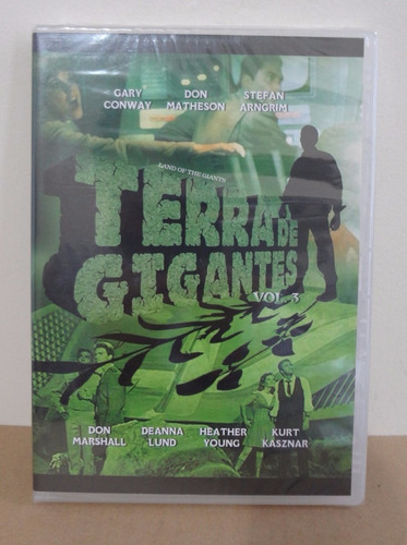 Dvd Terra De Gigantes - Volume 3 (novo, Lacrado)