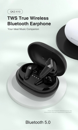 Imagem 2 de 10 de Fone Bluetooth Barato Custo Beneficio Qkz X10 Original