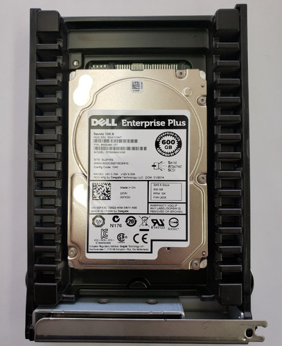 Disco Duro Dell Equallogic 600gb Sas 10k