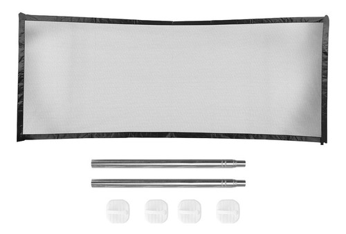 Mesh Cloth Black Easy To Install Dog Fence Mesh Pet Safety N