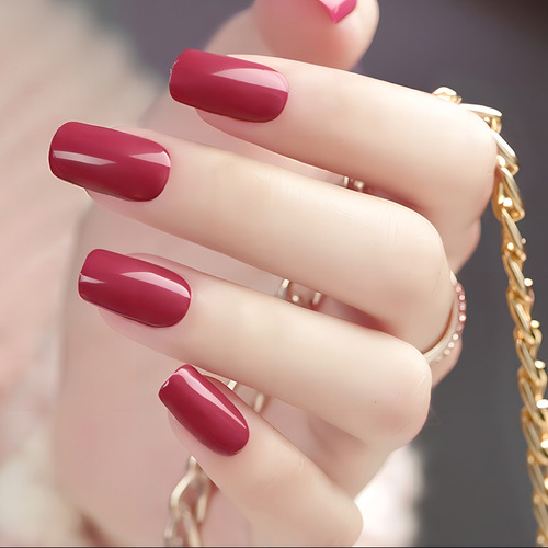 Uñas postizas cuadradas con punta rápida, 240 unidades, Soft Gel Nails